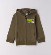 felpa zip bambino
